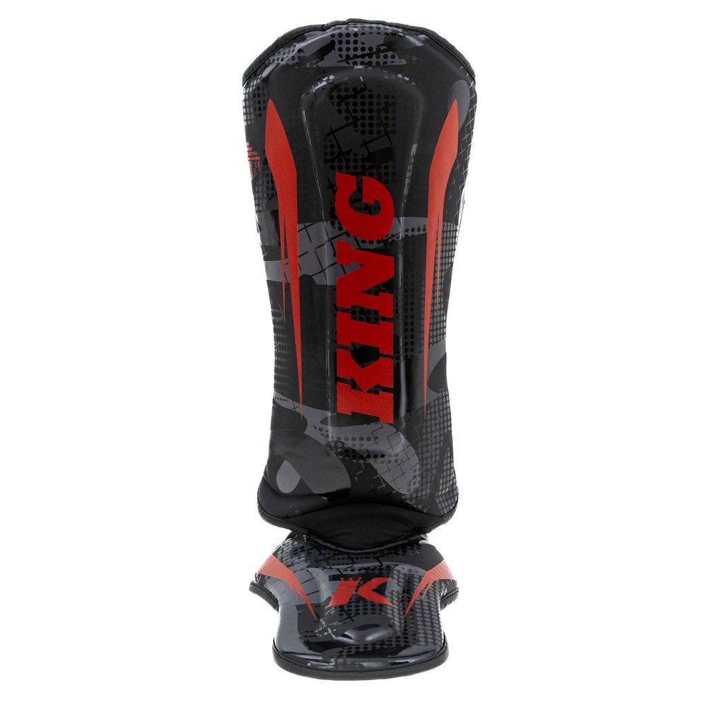 King Pro Boxing - Schienbeinschoner - Shogun - Schwarz/Rot