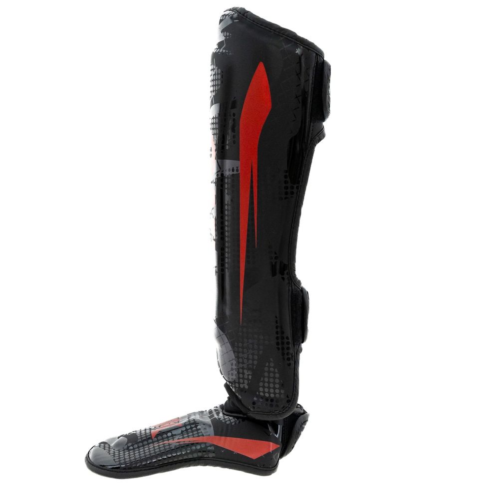 King Pro Boxing - Schienbeinschoner - Shogun - Schwarz/Rot