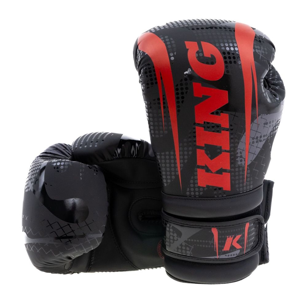 King Pro Boxing - Shogun Boxhandschuhe - Schwarz/Rot