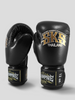 SKS Empire Muay Thai Boxhandschuhe - Echt Leder - Schwarz / Gold