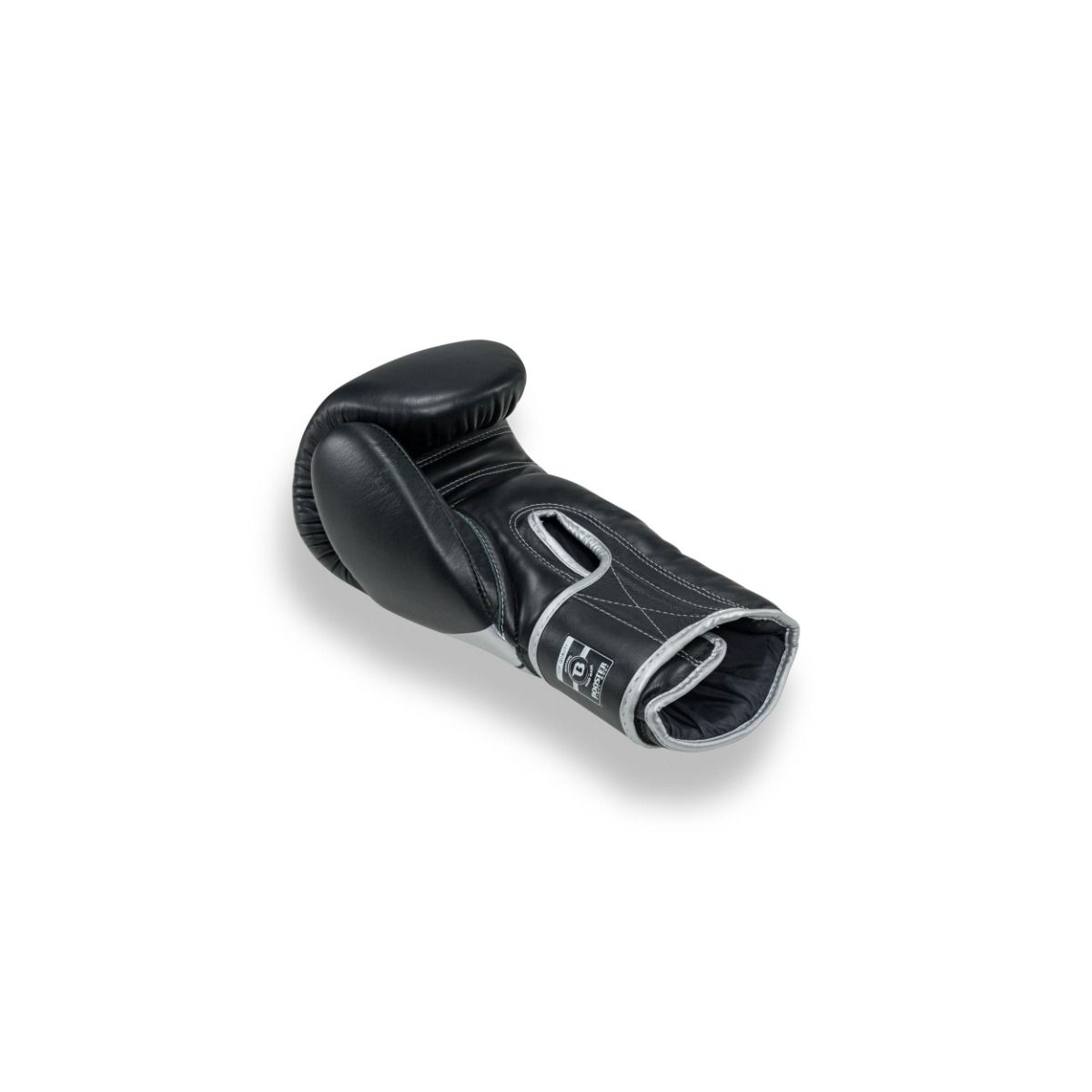 Booster Pro Range BGL V3 Boxhandschuhe - Echtes Leder - Folie - schwarz/silber