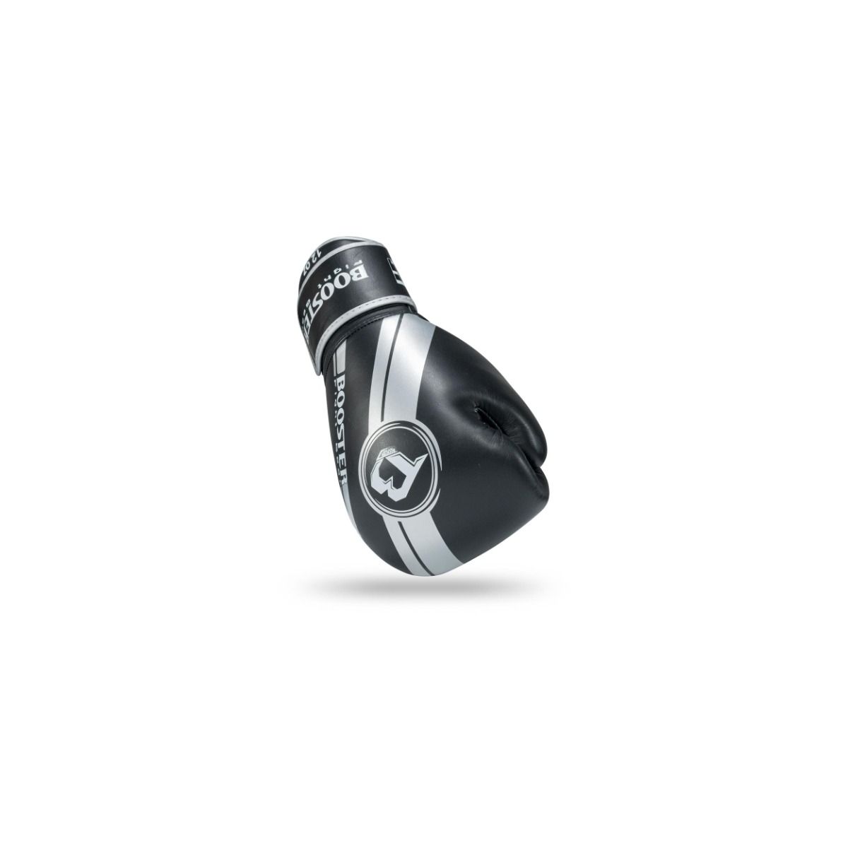 Booster Pro Range BGL V3 Boxhandschuhe - Echtes Leder - Folie - schwarz/silber