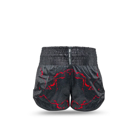 Twins Special x Booster TBT 7 Muay Thai Shorts - schwarz / rot