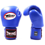 Twins Special BGVL 3 Boxhandschuhe - Echtes Leder - Blau