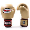 Twins Special BGVL 3 Boxhandschuhe - Echt Leder - Latte - Hellbraun