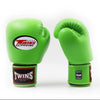 Twins Special BGVL 3 Boxhandschuhe - Echtes Leder - Limettengrün