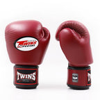 Twins Special BGVL 3 Boxhandschuhe - Echt Leder - Maroon - Weinrot
