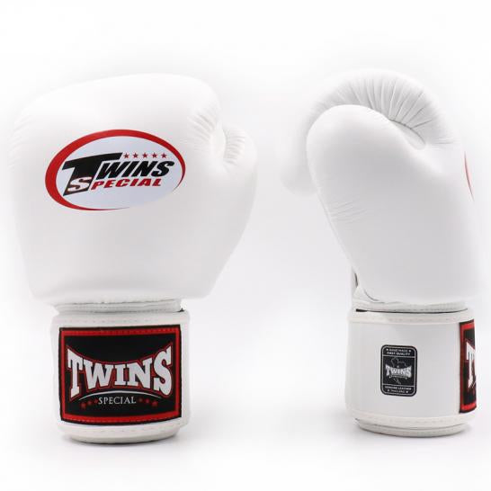 Twins Special BGVL 3 Boxhandschuhe - Echtes Leder - Weiß