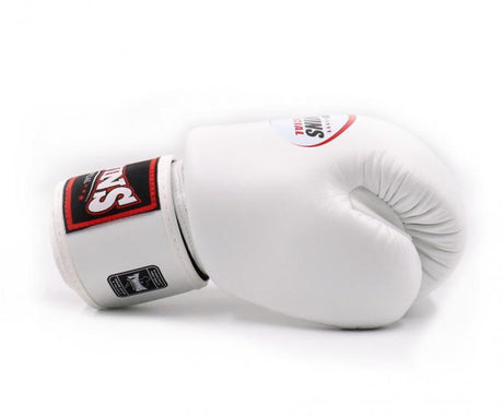 Twins Special BGVL 3 Boxhandschuhe - Echtes Leder - Weiß