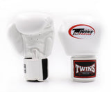 Twins Special BGVL 3 Boxhandschuhe - Echtes Leder - Weiß