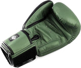 Twins Special BGVL 8 Boxhandschuhe - Echt Leder - Grün / Schwarz