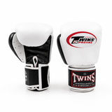 Twins Special BGVL 3 Boxhandschuhe - Echtes Leder - Schwarz / Weiß
