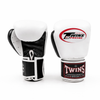 Twins Special BGVL 3 Boxhandschuhe - Echtes Leder - Schwarz / Weiß