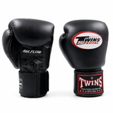 Twins Special BGVL 3 AIR Boxhandschuhe - Echtes Leder - Schwarz