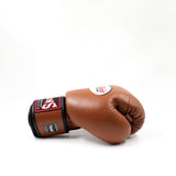 Twins Special BGVL 3 Boxhandschuhe - Echtes Leder - Braun