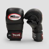Twins Special MMA Handschuhe - 7 oz Sparring - Schwarz