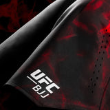 UFC BJJ Herren Grappling Shorts – Schwarz / Rot