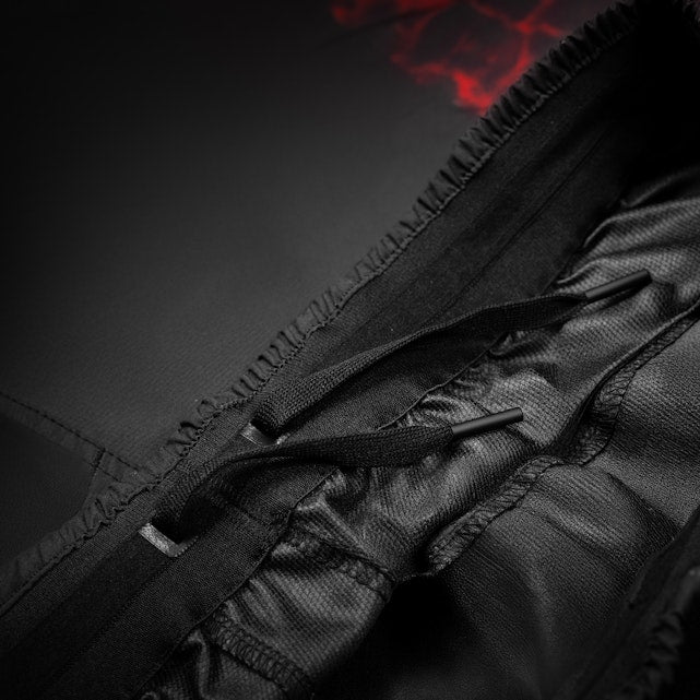 UFC BJJ Herren Grappling Shorts – Schwarz / Rot