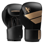 Hayabusa S4 Boxhandschuhe - Schwarz/Gold
