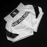 Hayabusa Core Muay Thai Shorts - Weiß