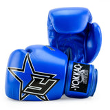 Yokkao Institution Boxhandschuhe - Mikrofaserleder - Blau