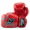 Yokkao Institution Boxhandschuhe - Mikrofaserleder - Rot