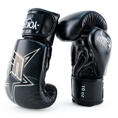 Yokkao Institution Boxhandschuhe - Mikrofaserleder - Schwarz