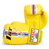 Yokkao - Limited Edition - First At The Race Boxhandschuhe - Echt Leder - Gelb