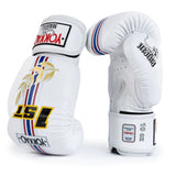 Yokkao - Limited Edition - First At The Race Boxhandschuhe - Echt Leder - Weiß
