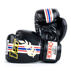 Yokkao - Limited Edition - First At The Race Boxhandschuhe - Echt Leder - Schwarz