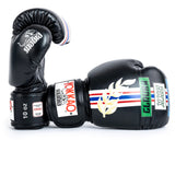 Yokkao - Limited Edition - First At The Race Boxhandschuhe - Echt Leder - Schwarz