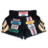 Yokkao - Limited Edition - First At The Race Carbonfit Shorts - Satin - Schwarz