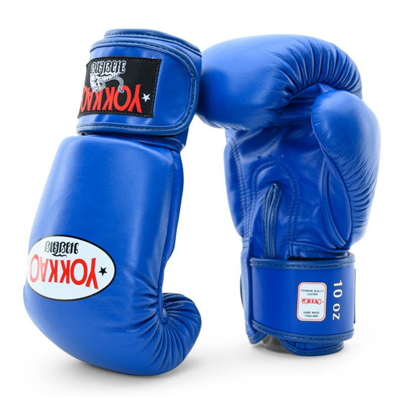 Yokkao Matrix Boxhandschuhe - Leder - Blau