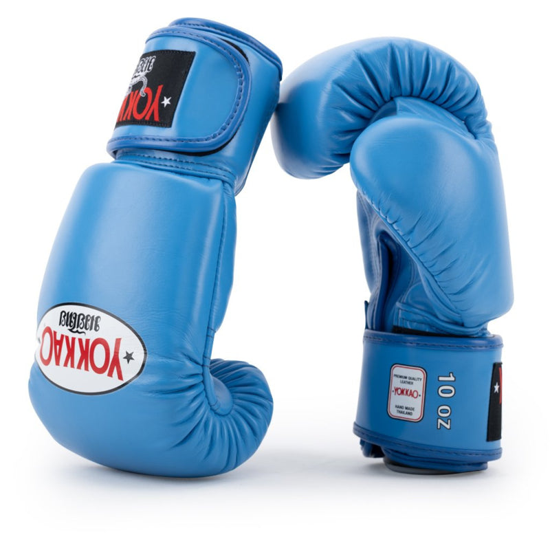 Yokkao Matrix Boxhandschuhe - Leder - Blue Nobility