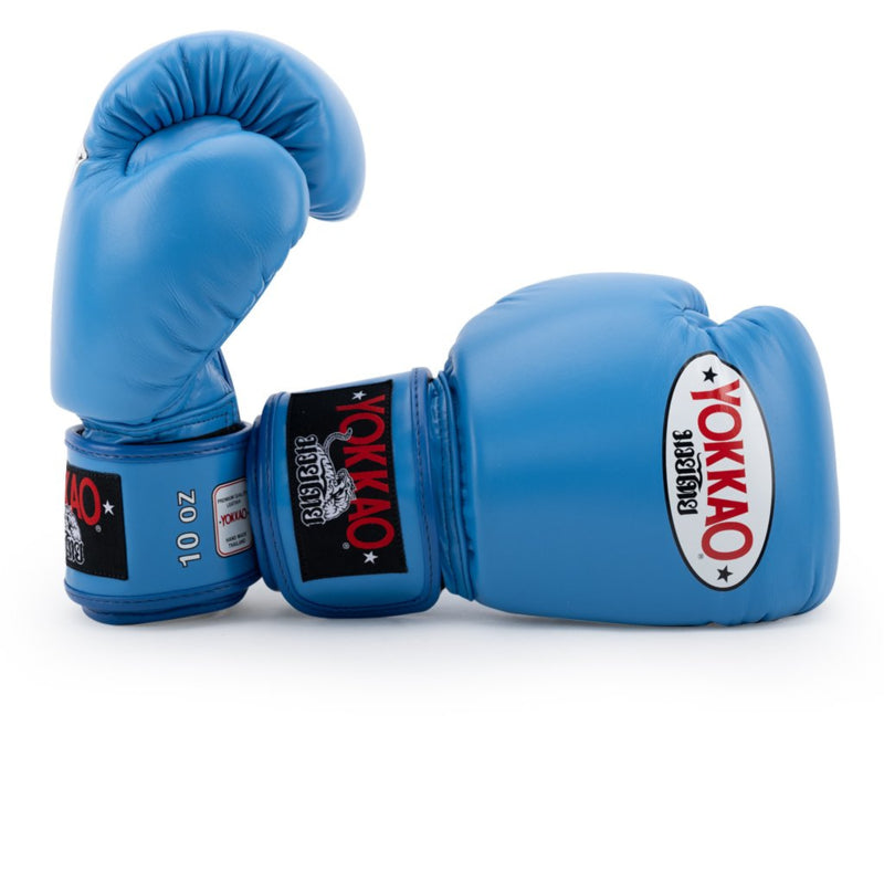 Yokkao Matrix Boxhandschuhe - Leder - Blue Nobility