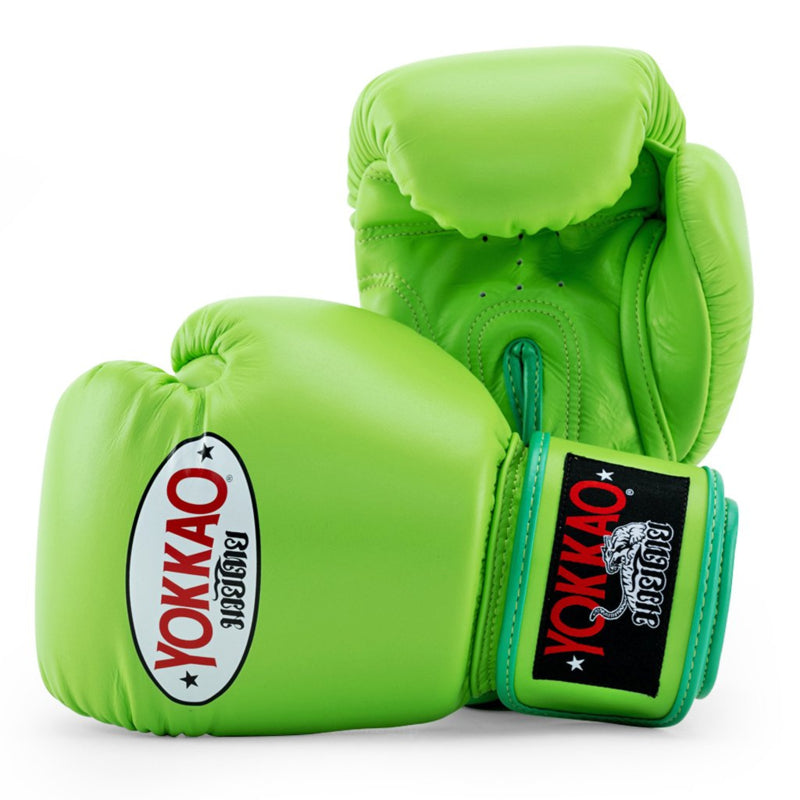 Yokkao Matrix Boxhandschuhe - Leder - Lime Zest