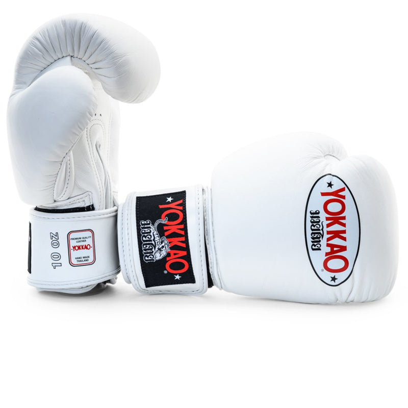 Yokkao Matrix Boxhandschuhe - Leder - Weiß