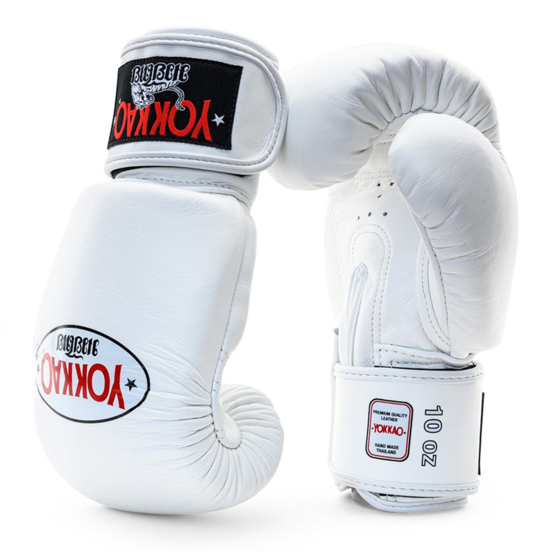 Yokkao Matrix Boxhandschuhe - Leder - Weiß