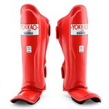 Yokkao Matrix Schienbeinschoner - Leder - Rot