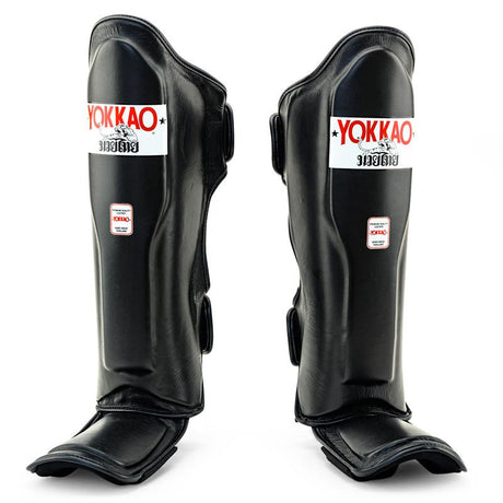 Yokkao Matrix Schienbeinschoner - Leder - Schwarz