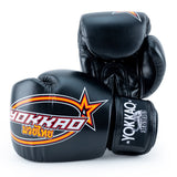 Yokkao Vertikale Boxhandschuhe - Mikrofaser Leder - Schwarz
