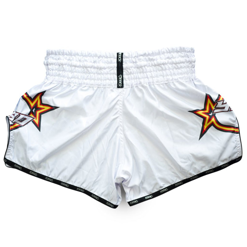Yokkao Vertical Carbonfit Shorts - Satinmix - Weiß